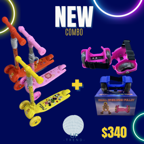 Scooter Heel Wheel Combo