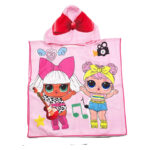 Kids Musical Girls Bath Cloak