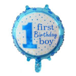 Baby Boy First Birthday Balloon