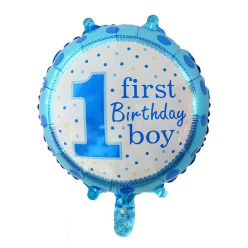 Baby Boy First Birthday Balloon