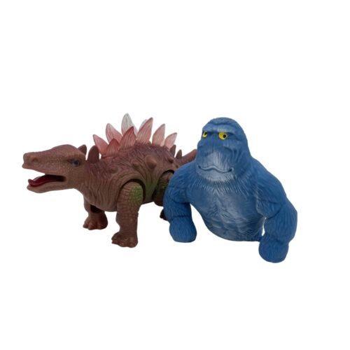 Gorilla vs Dinoasaur