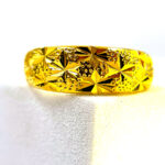 Starburst Gold Toned Ring