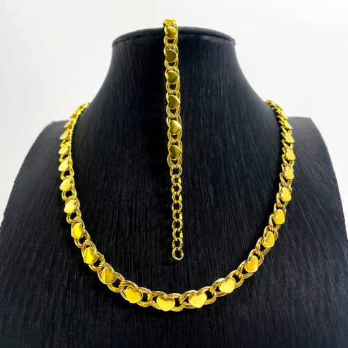 Heart link Set & Jewelry Box